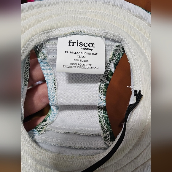 Dog Bucket Hat | XS/SM | Frisco | palm tree pattern - Picture 2 of 5